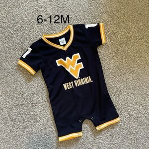 WVU 6-12M Romper
